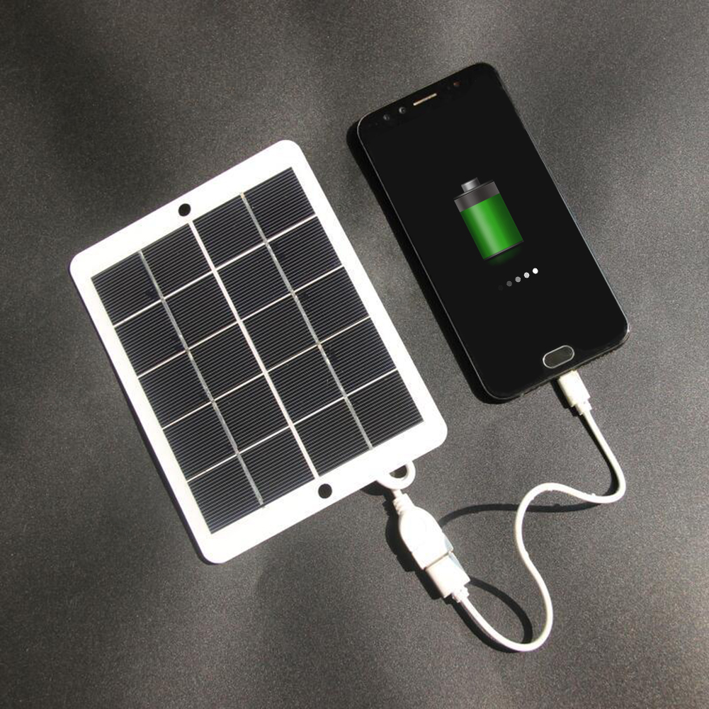 3W 5V USB Solar Panel for Mobile Phone Solar Charger Generator Power Bank