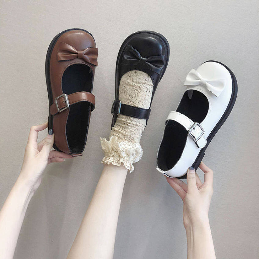 Vintage Mary Janes Giày Nữ Nữ Giày Giày Đi Học Giày Búp Bê Cho Phụ Nữ Giày Ba-lê Đế Bằng Cho Phụ Nữ Trên Doanh Số Bán Hàng 110926 giá rẻ