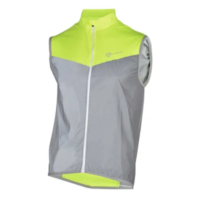 ROCKBROS Cycling Bike Bicycle Reflective Outdoor Vest Running Safety Jersey Sleeveless Breathable Vest Night Walking Vest Coat