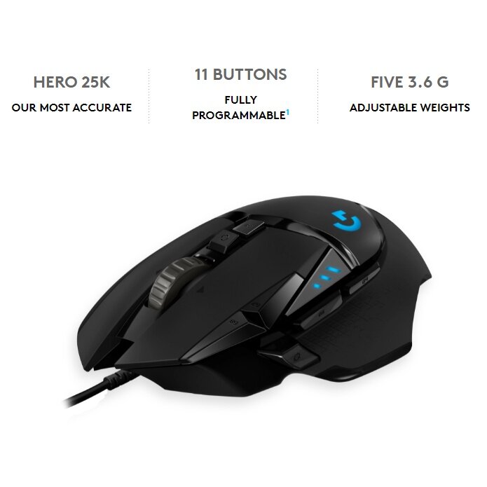 （Warranty） Logitech G502 LIGHTSPEED Wireless Gaming Mouse / G502 HERO ...