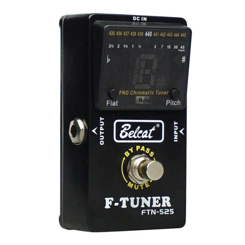 Belcat Guitar Pedal Tuner Bass Tuner Effects Pedal FTN-525 Chromatic Pedal Tuner LCD display Malaysia