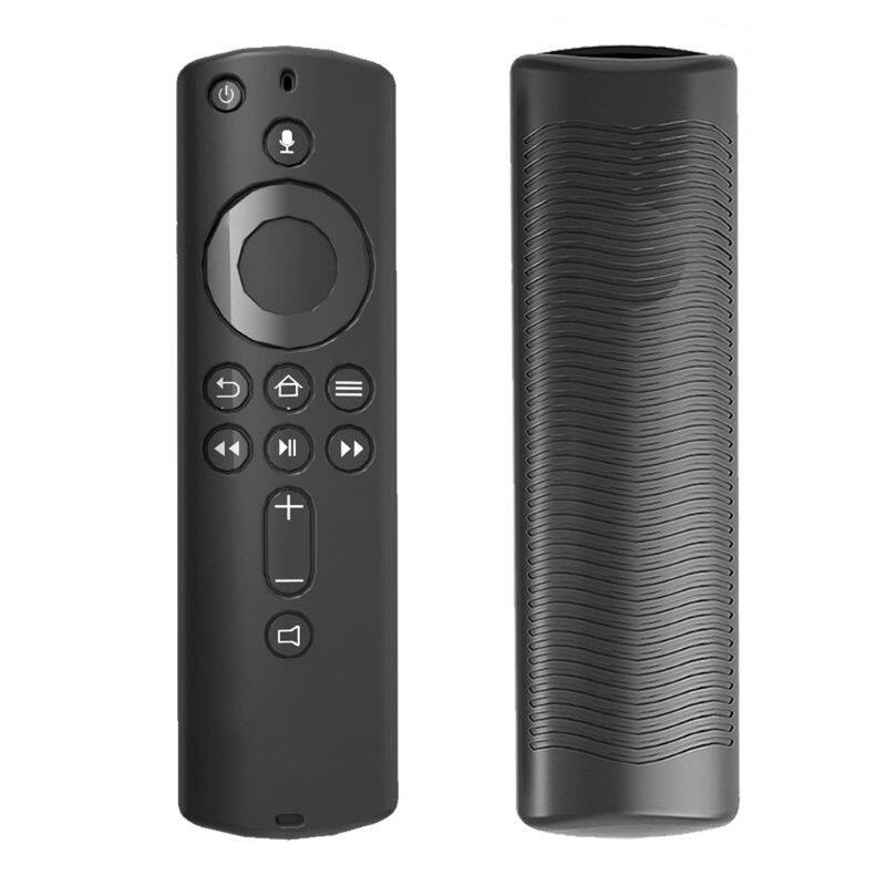 Protective Case 5.9 Inch Cover Soft Silicone Skin Sleeve Shockproof Anti-Slip Replacement for Amazon Fire TV Stick 4K Remote Control