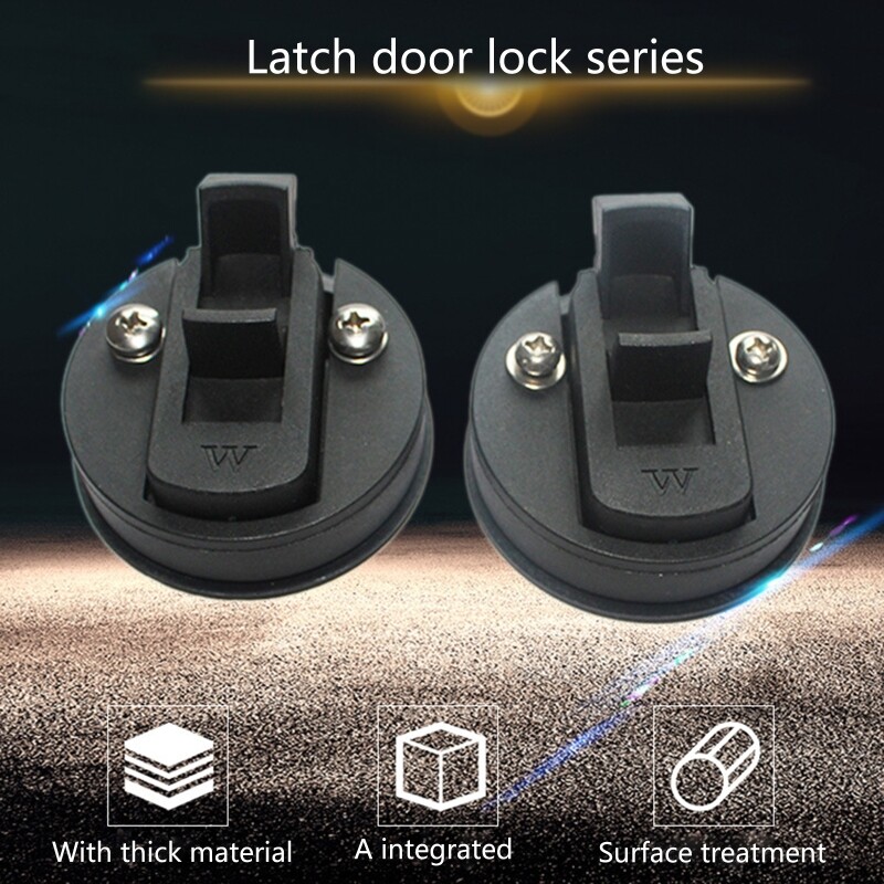 2  Round Locking Flush Pull Latch lacement Plastic For RV Marine Boat Southco