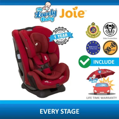 Joie Every Stage Convertible Car Seat - Cranberry - FREE Lifetime Warranty Crash Exchange Program - My Lovely Baby