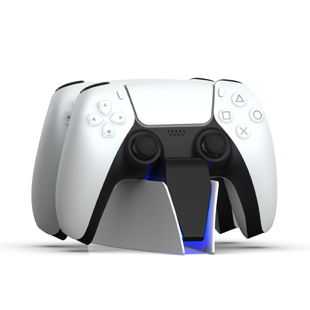 USB Type-C Dual Charging Cradle Wireless Controller Station for Sony PS5