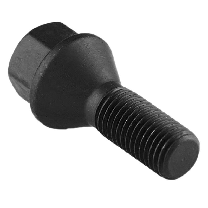 ZR [Còn Hàng] 4 Cái Bu Lông Đai Ốc Bánh Xe Ô Tô Cho BMW E30 E36 E46 E60 E90 (Màu Đen)