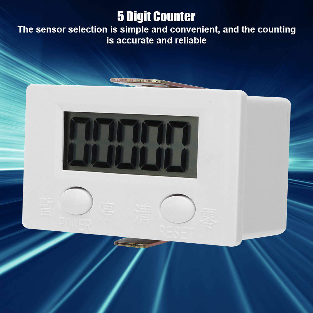 Digital Counter BEM-5C 5 Digit 0~99999 LCD Display Electronic Tally Counter Tally Counter