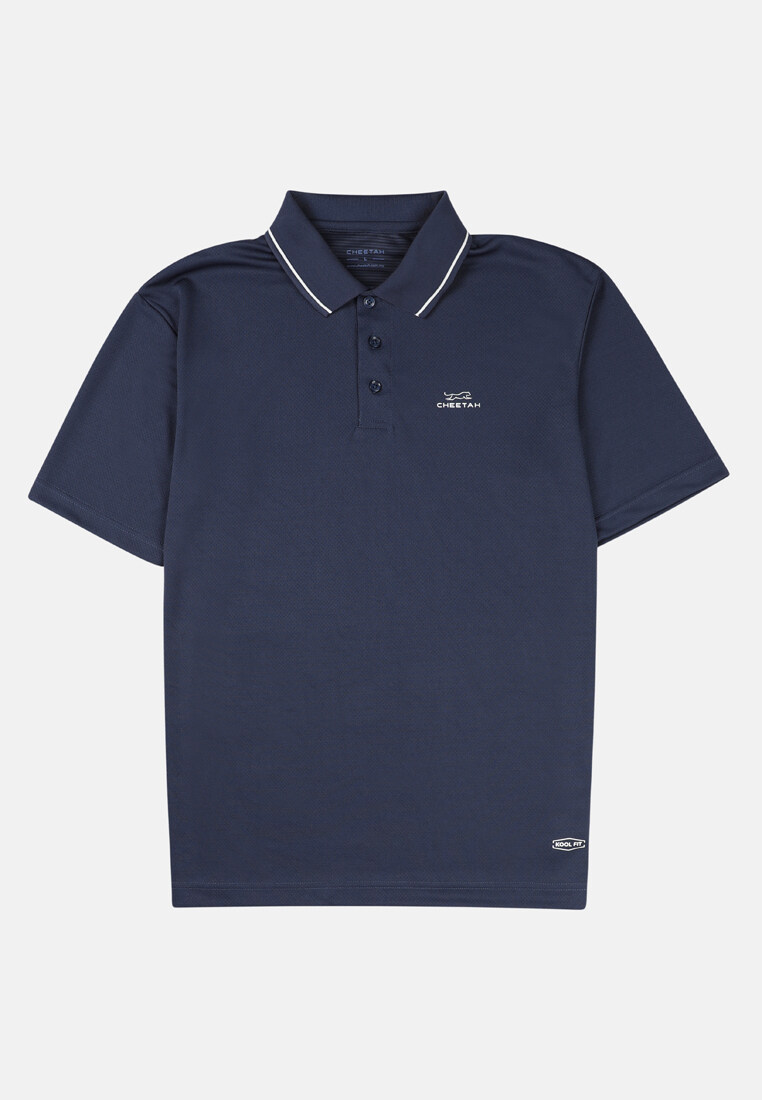 cheetah polo shirt