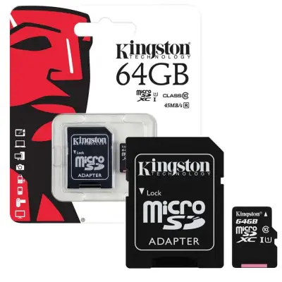 [MURAH] Kingston Original Memory Card 64GB 32GB 16GB 8GB Micro SD Class 10