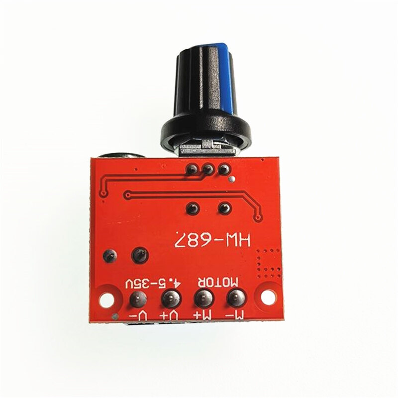 Mô Đun Điều Khiển Tốc Độ Động Cơ DC 12V PWM Mini 5A 90W DC-DC Công Tắc Điều Khiển Điều Chỉnh Tốc Độ 4.5V-35V, 24V