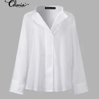 v neck dress shirt