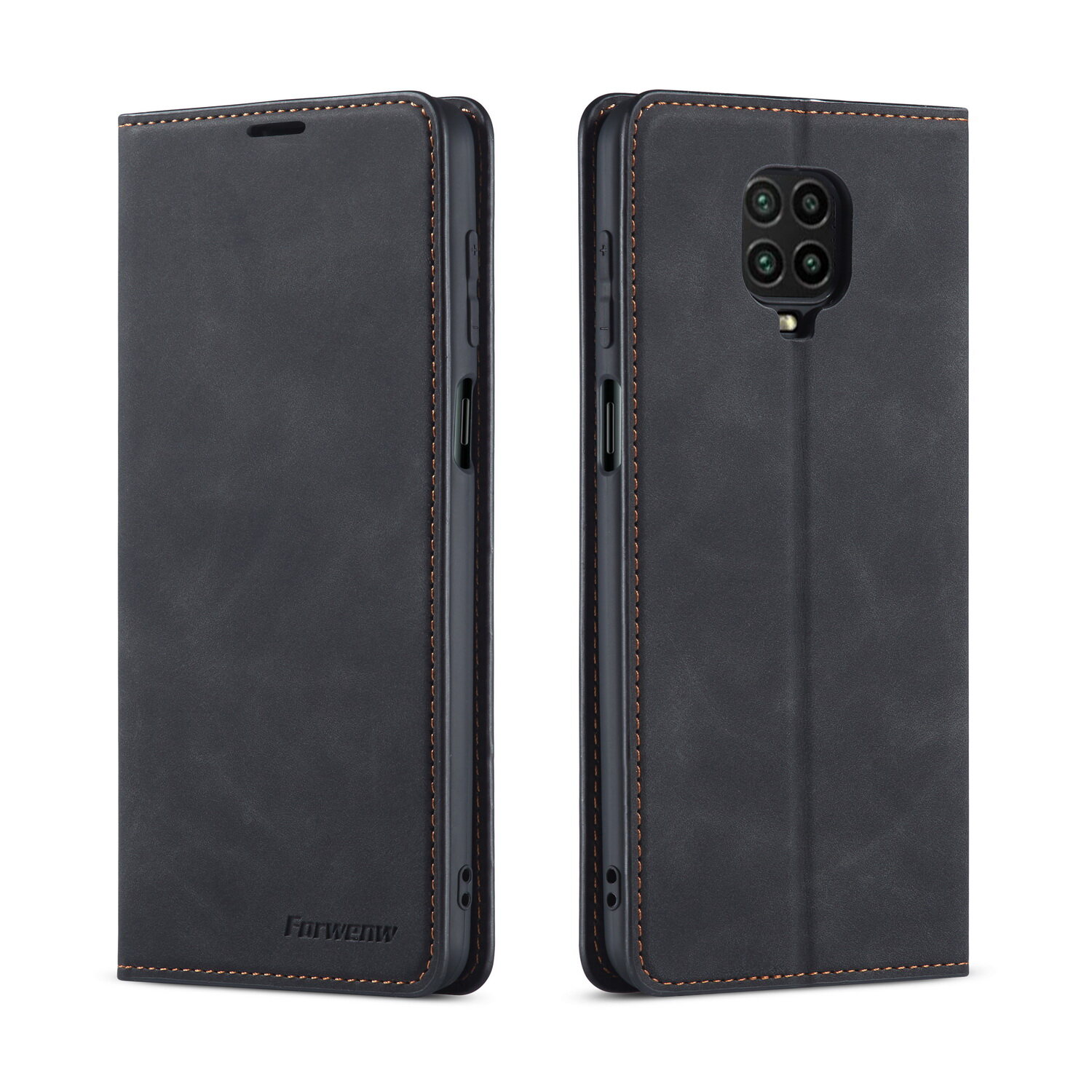 For Xiaomi Redmi Note 9 Pro/Redmi Note 9S/Redmi Note 9 Pro Max Case Cover Wallet Magnetic Flip Leather Phone Bag Casing with Stand Card Holder