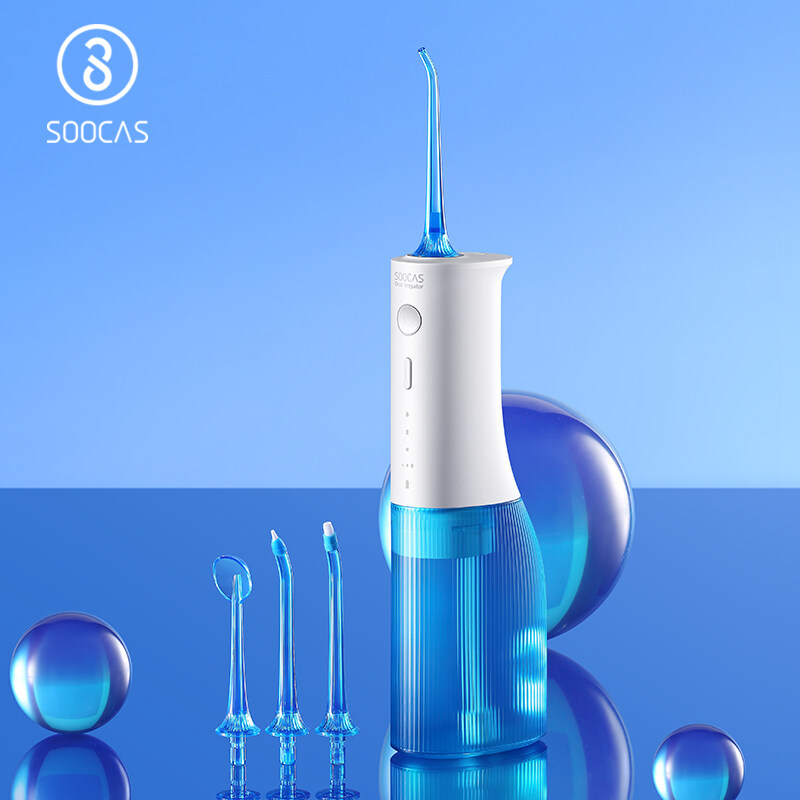 >> BÁO GIÁ MÁY TĂM NƯỚC CÓ TÁC DỤNG GÌ | Shopee Lazada Sendo Tiki mới nhất 40 Máy tăm nước SOOCAS W3 Pro đi kèm 4 đầu tăm nước tiện dụng với 7 chế độ sử dụng có sạc đi kèm chỉ mất 4 giờ sạc cho 80 ngày sử dụng