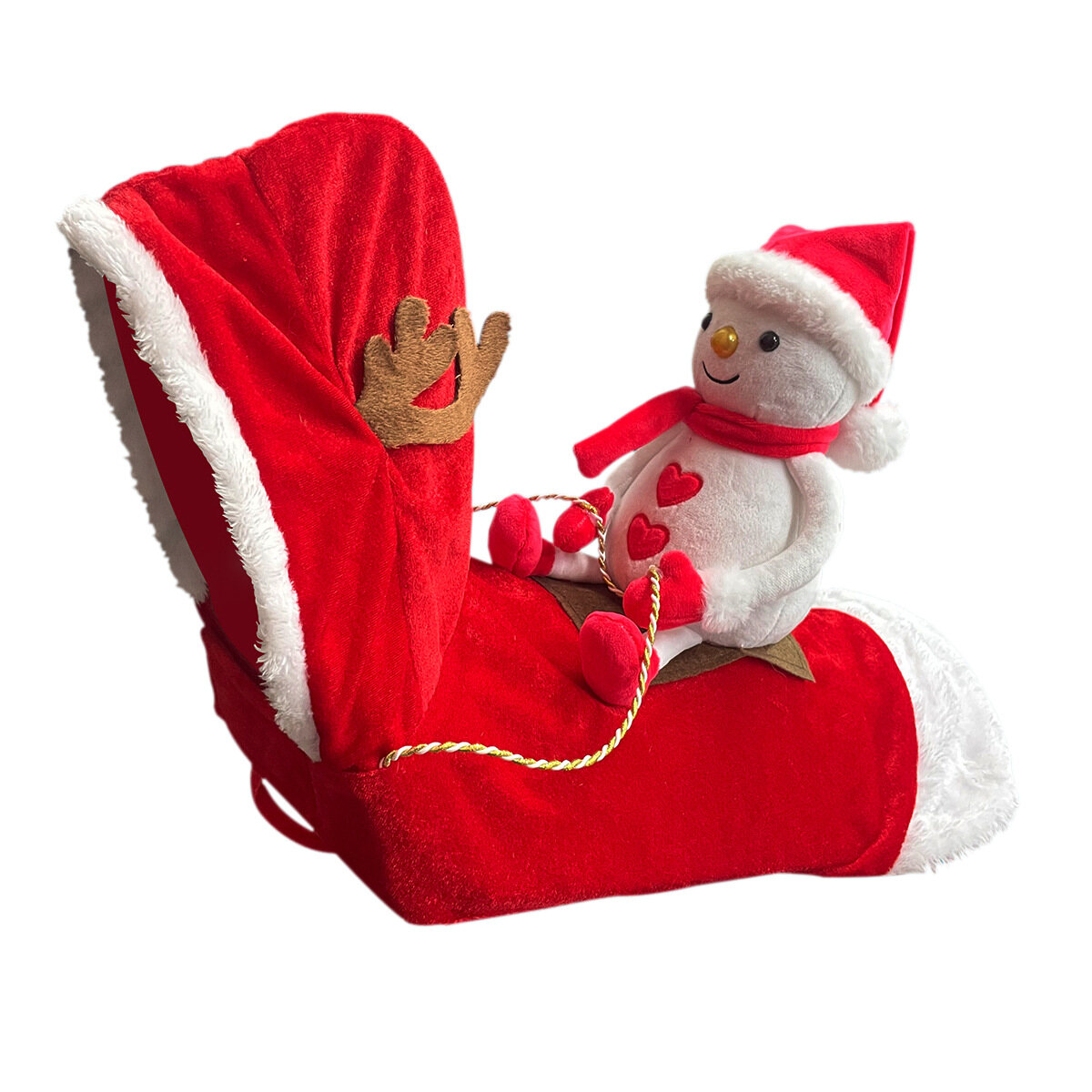 HATELI Christmas Pet Clothes Dog Costume Santa Claus Pet Cosplay Costumes Party Dressing up Dog Outfit for Small Medium Large Dogs