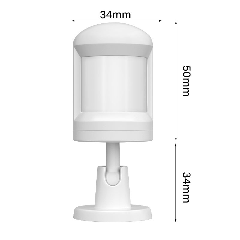 Cửa Hàng Thông Minh E Life Cảm Biến Cơ Thể Người Zigbee Thông Minh Tuya Hệ Thống An Ninh Gia Đình Cảm Biến Phát Hiện Chuyển Động PIR Phát Hiện Chuyển Động Cơ Thể Người Với Đế Gắn Xoay 360 Với Chức Năng Giám Sát Điện Áp Thấp.