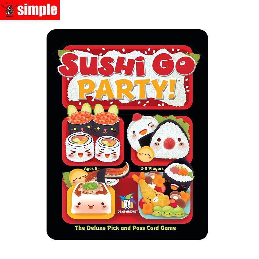 Sushi Go Party Card Board Game Puzzle Family Party Boy Girl