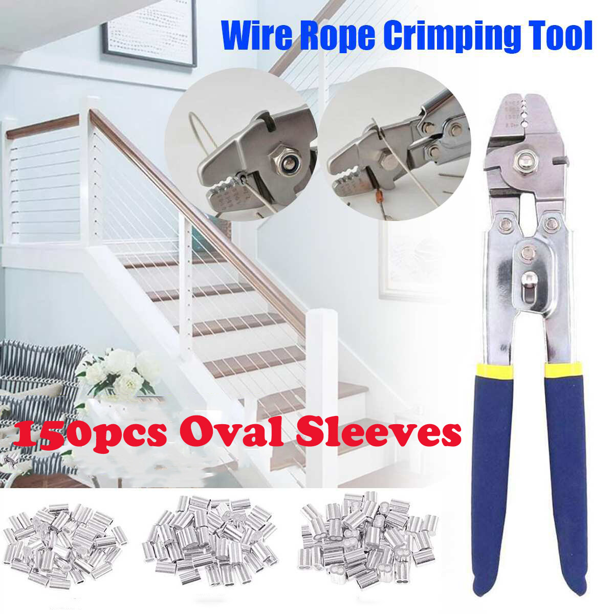 fishing line crimping tool kit