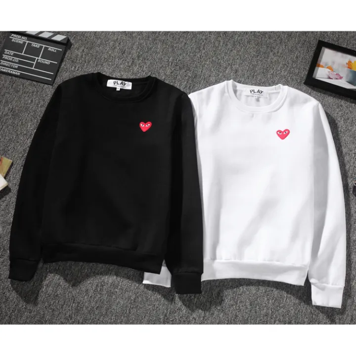 red comme des garcons hoodie