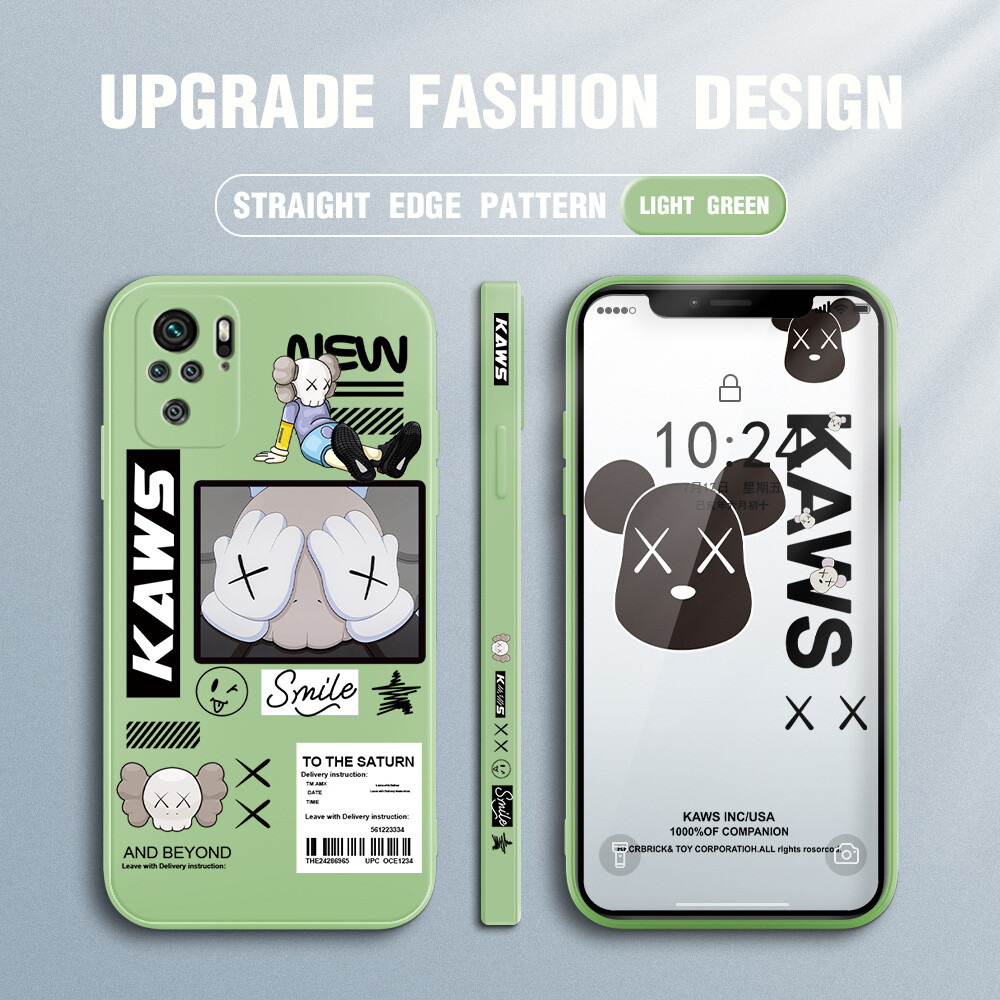 Ready jizetin casing for xiaomi poco m5s redmi note 11 11 pro 4g 5g note 11 pro+ note 10 4g note 10 5g note 10s 11s 10 pro 9 note 9s fashion design phone case square edge pattern silicone casing full cover camera case