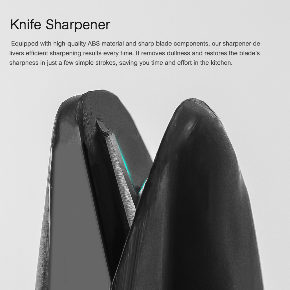 Home Kitchen Single Handle Knife Sharpener Portable Mini Tool Suitable for Various Knives