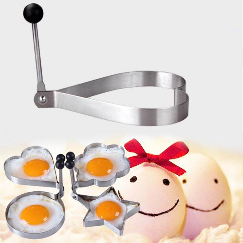 Houseeker Khuôn chiên trứng chất liệu thép không gỉ tiện lợi cho nhà bếp - INTL