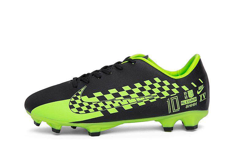 Nike_Men 'S Sepatu Sepak Bola Luar Ruangan Bernapas Panjang Paku Cleat Sepatu Latihan Sepak Bola Pria Lembut Sepatu Kets Olahraga