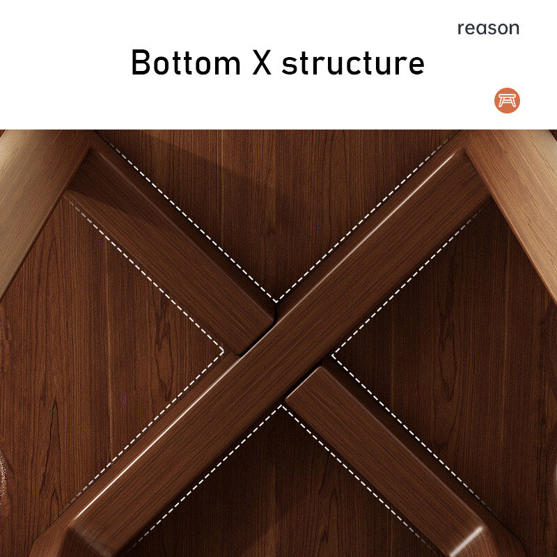 Full solid wood biscuit stool, home dining room bench, living room stool, can be stacked, high stool, dining table stool, creative dining stool