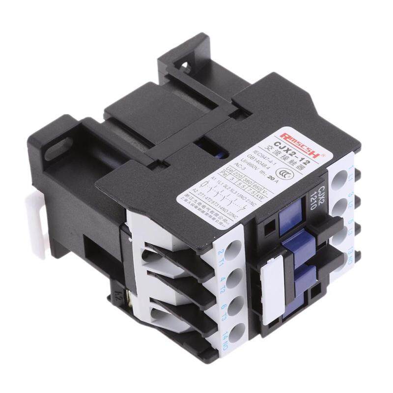 Blesiya CJX2-1210 660V 3 Phase 3P NO AC Contactor DIN Rail Mount AC 220V Coil