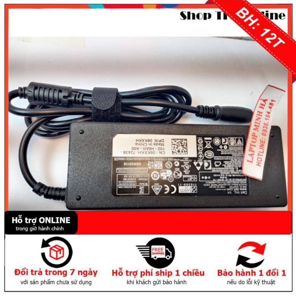 Sạc laptop dell latitude d420 d430 d620 d630 d820 d830 d520 d531 d831 zin tặng kèm dây nguồn