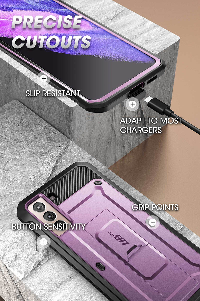 SUPCASE UB Pro Dành Cho Samsung Galaxy S21 Plus 5G Ốp (Bản Phát Hành 2021) Mà Không Cần Màn Hình Bảo Vệ Ốp Lưng Chắc Chắn Và Chân Đế