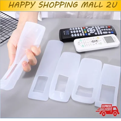 Transparent Silicone Remote Control Protective Cover Anti-dust Waterproof for TV Air-Con Home Appliances