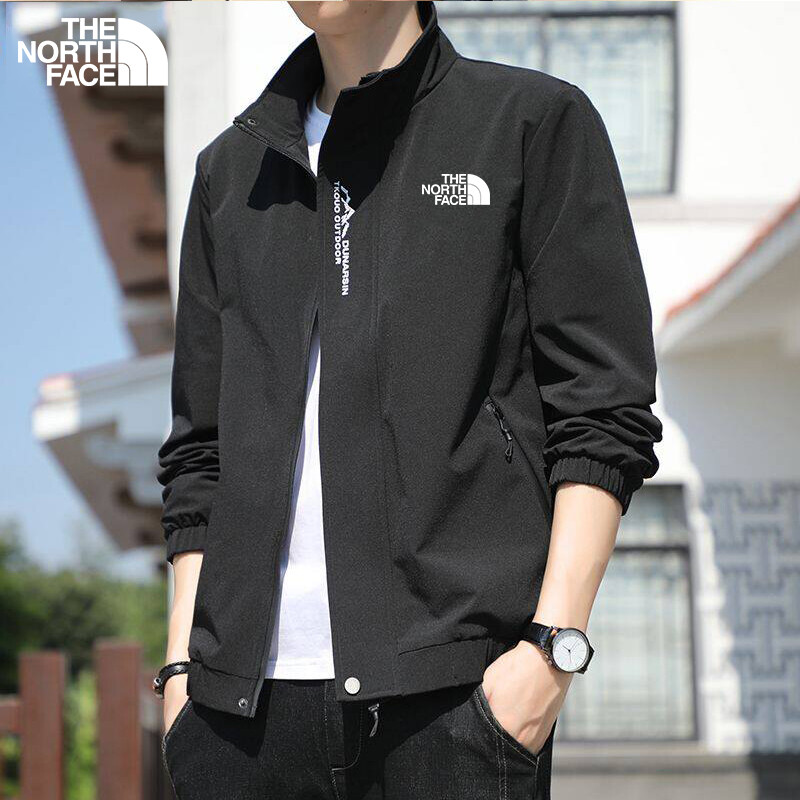 TNF The North Face Jacket Men's Autumn and Winter Large Loose Standneck Jacket Casual Sports Top Ruitu North