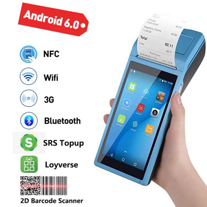 android pos terminal receipt printer