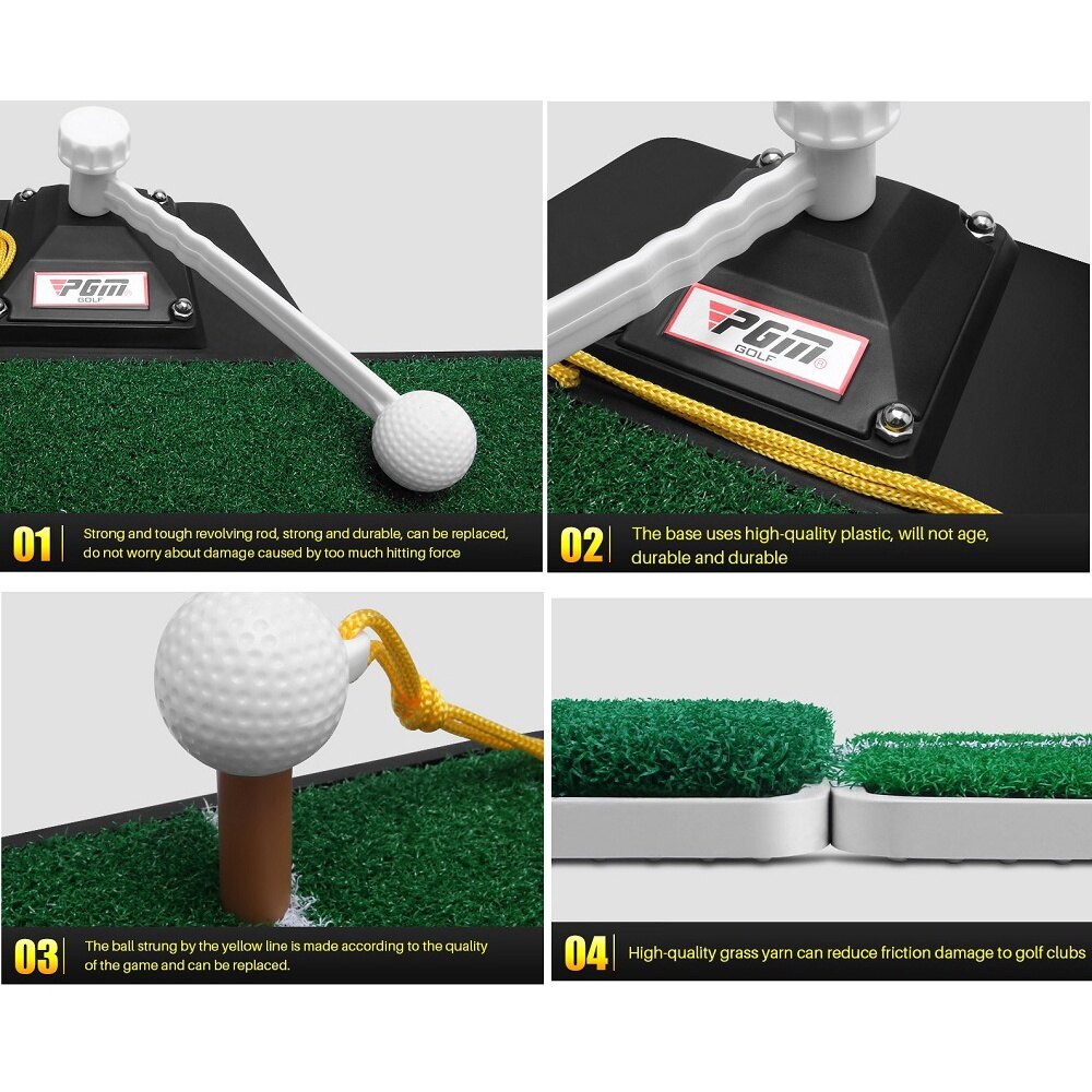 PGM Thảm Tập Đánh Golf Mini Đa Chức Năng Thảm Tập Đánh Golf Đánh Sứt Mẻ Cho Văn Phòng Tại Nhà Thực Hành Trong Nhà