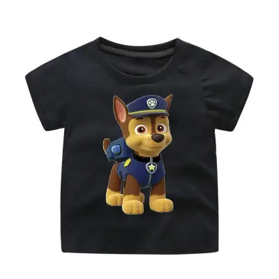 Paw Patrol Tees Kids T-Shirt Boys Cotton T Shirt Fashion Cartoon Game Tshirts Girls Tops Boy Short Sleeve Style25