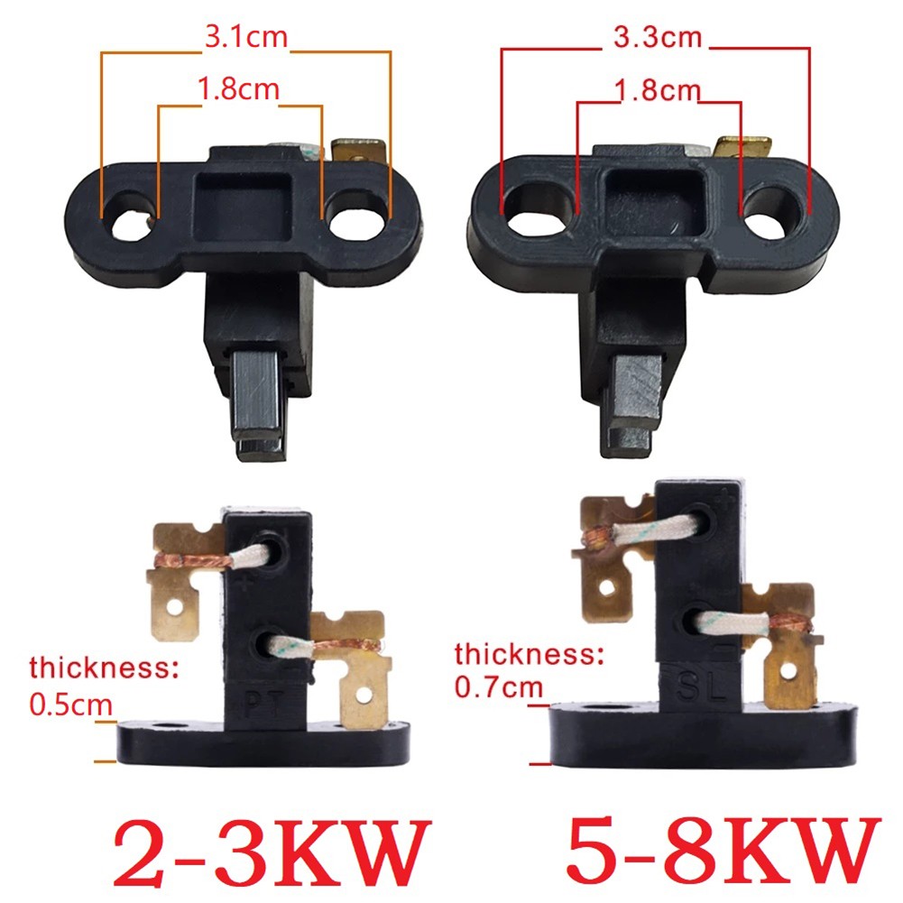 2 Chiếc Giá Đỡ Chổi Than Máy Phát Điện 2-3KW/5-8KW
