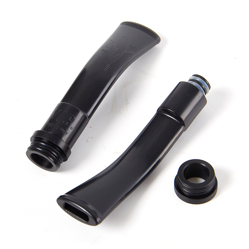 Sirola 810 510 Plastic / Long / Bent Flat Mouth Combination POM Straw Joint Adapter