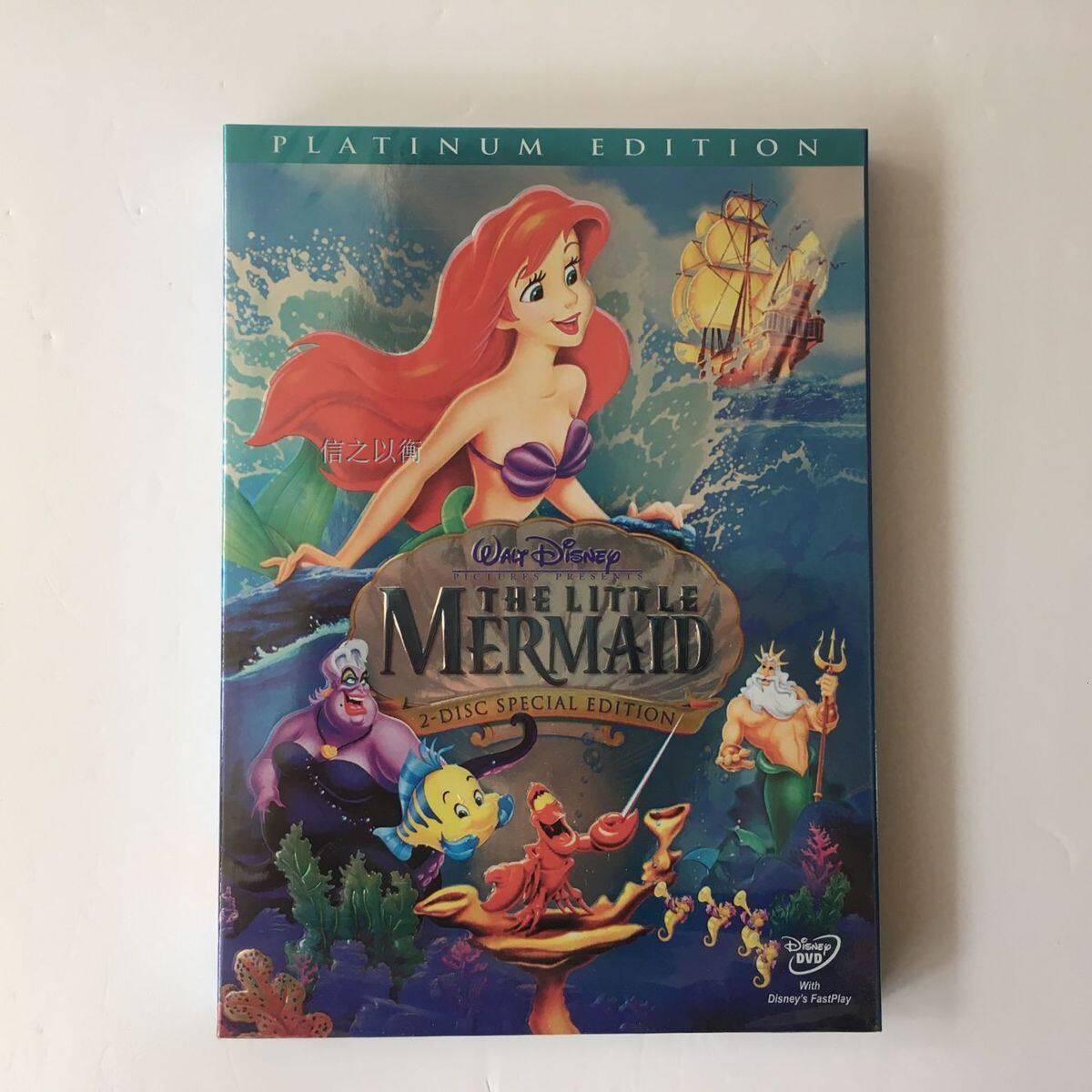 the little mermaid 2DVD English movie disc | Lazada PH