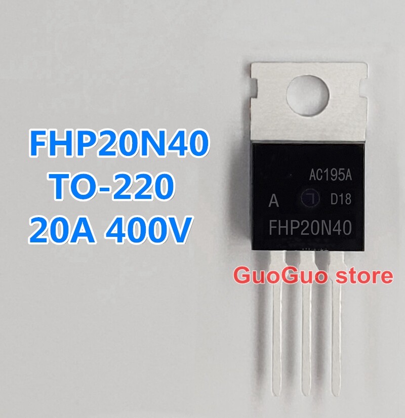 10pcs fhp20n40 to-220 fhp 20n40 to220 20a/400v n-channel mosfet transistor new original ic