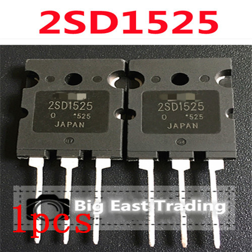 1ชิ้น2SD1525 D1525ใหม่ TO-264 100V 30A,รับประกันคุณภาพ - Big East ...