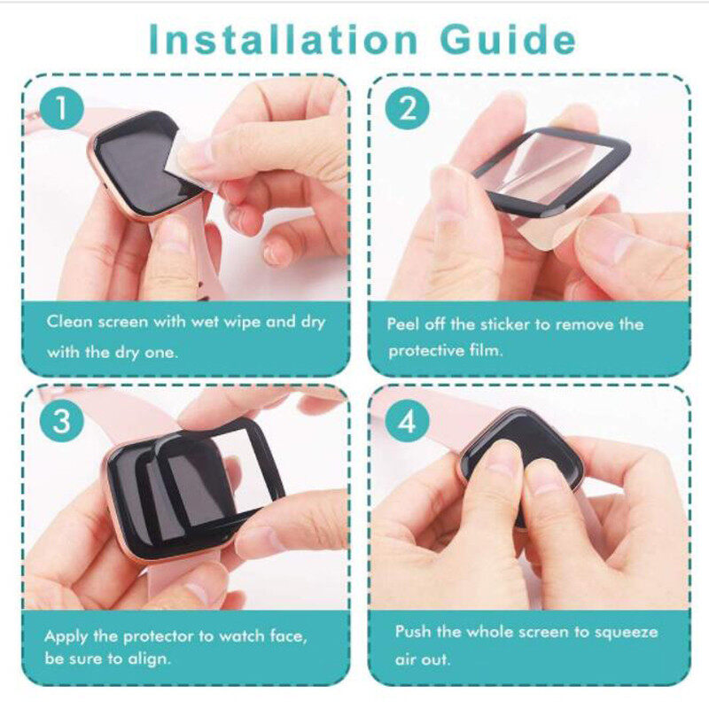 Zenia 1 Miếng Phim Bảo Vệ Toàn Màn Hình Cong Viền Cong Thay Thế HD 20D Cho Đồng Hồ Thể Thao Thông Minh Google Pixel Kính Bảo Vệ HD 9H 3D Phụ Kiện Phim Chống Xước Chống Cháy Nổ