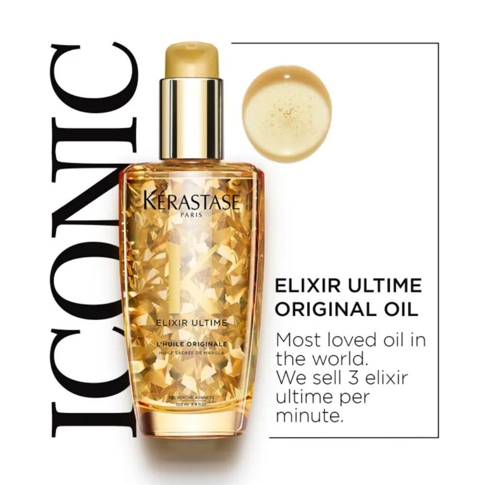 Kérastase Bestselling Elixir Ultime Originale Hair Oil For Colour Hair 100ml