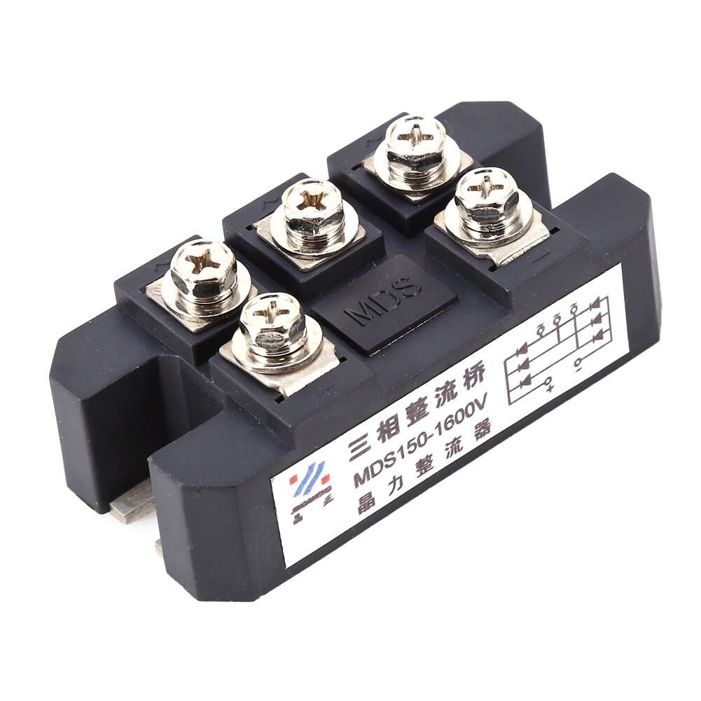 Three/3-Phase Diode Bridge Rectifier 150A MDS150A 1600V Power Durable