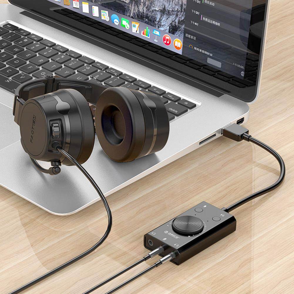 ORICO SC2 Bộ Chuyển Đổi Thẻ Âm Thanh USB Ngoài Điều Chỉnh Âm Lượng PC