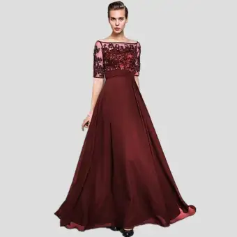 dinner dress lazada
