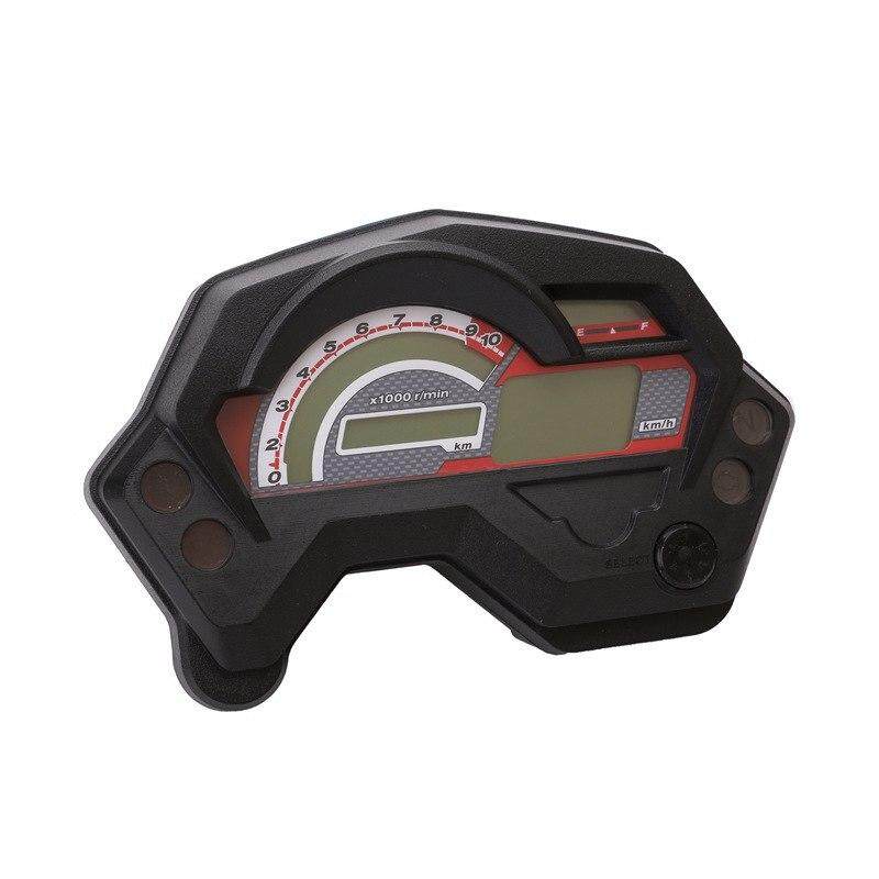 Pengiriman Cepat Asli Sepeda Motor Motor Instrumen Tachometer untuk Yamaha FZ16 Speedometer Baru ABS Panel LCD dengan Luminous