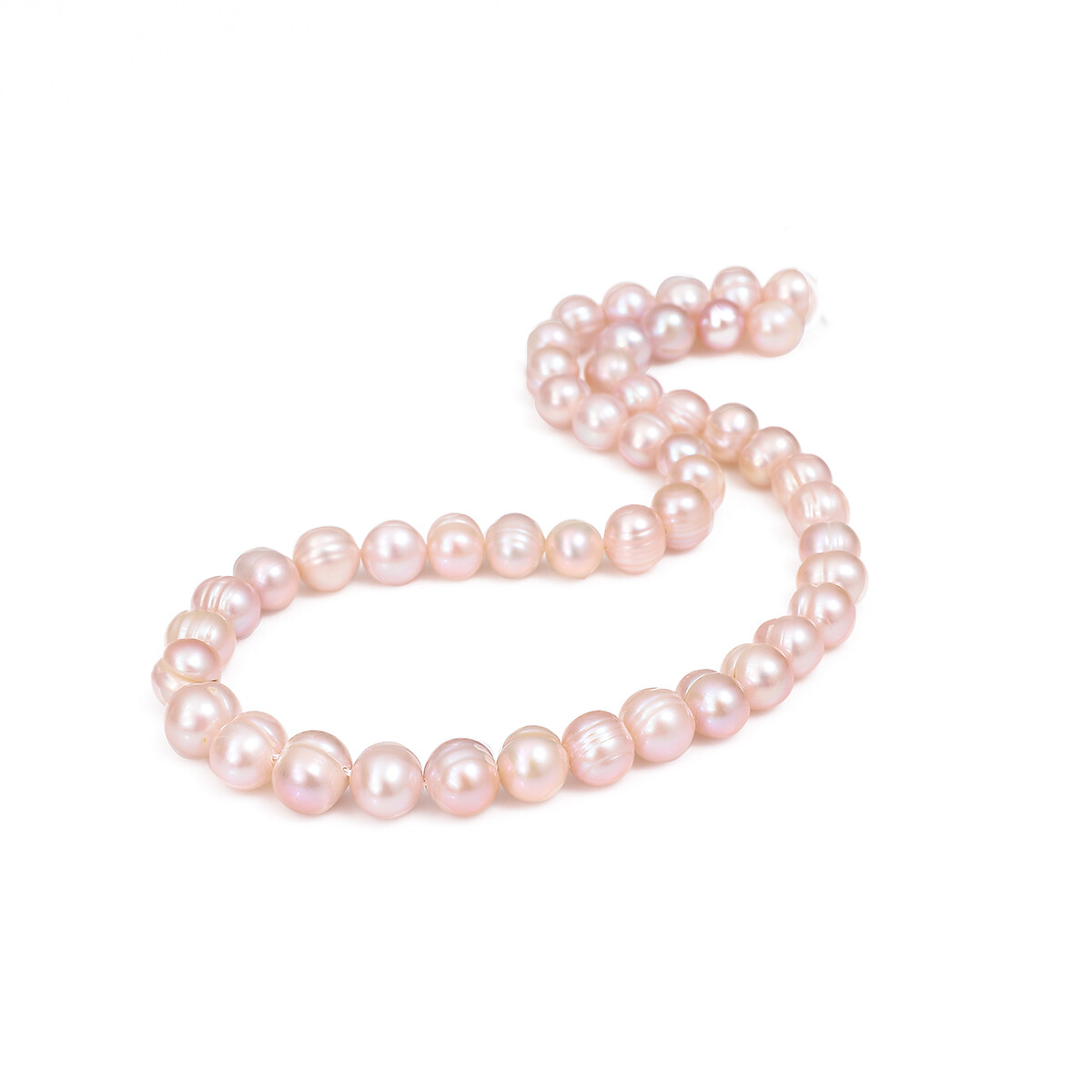 35cm/Strand Natural Freshwater Pearl Beads White/Purple/Pink 4-9mm Punch Beads For Jewelry Making DIY Women Bracelet Necklace