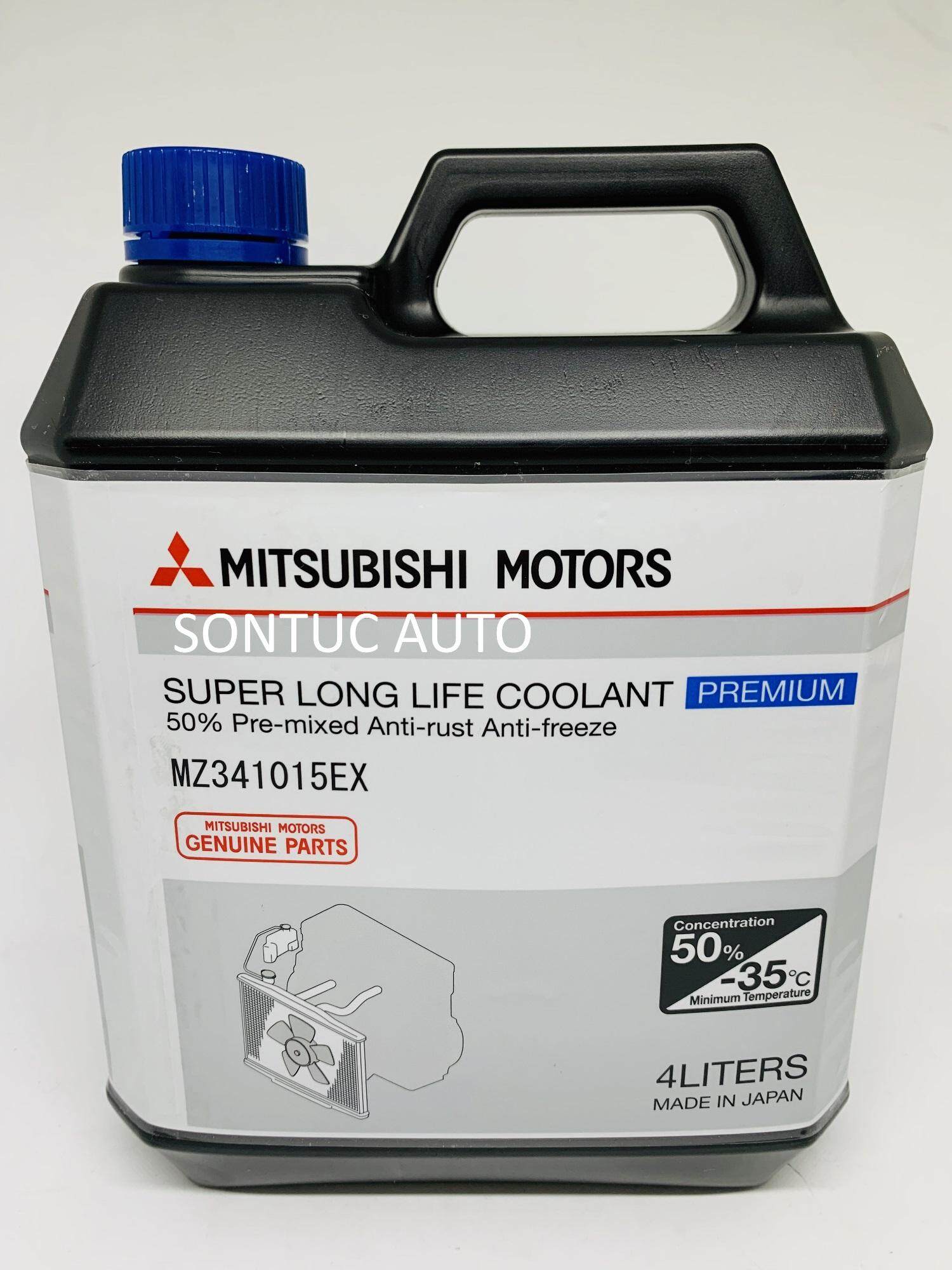 Mitsubishi Premium Super Long Life Radiator Coolant (4 Liter) 50% ...