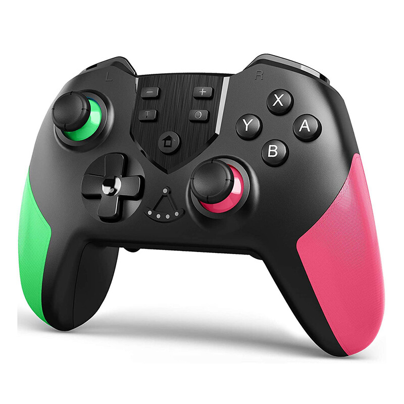 DISOUR Bộ Điều Khiển Trò Chơi Không Dây Cho Nintendo Switch Bộ Điều Khiển Tay Cầm Chơi Game Bluetooth Cho NS Switch Bộ Điều Khiển Bluetooth Cần Điều Khiển Với Wake-Up/Lập Trình Macro/Rung/Con Quay Hồi Chuyển