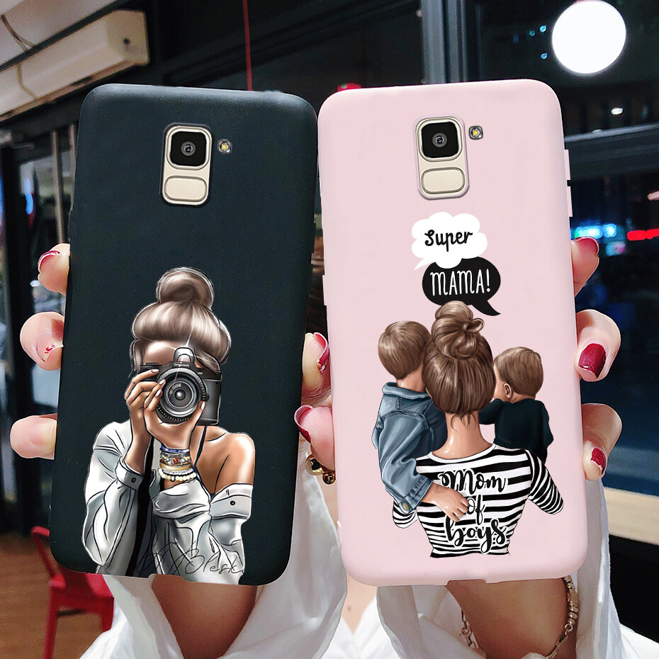 For Samsung Galaxy J6 2018 J600 Case New Stylish Soft Phone Cases Shockrpoof Silicone Back Casing Cover For Samsung J6 2018 SM-J600G